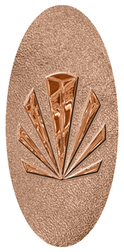 DG5000-602-CP-SH-BZ Copper Sunburst Shimmer Bronze